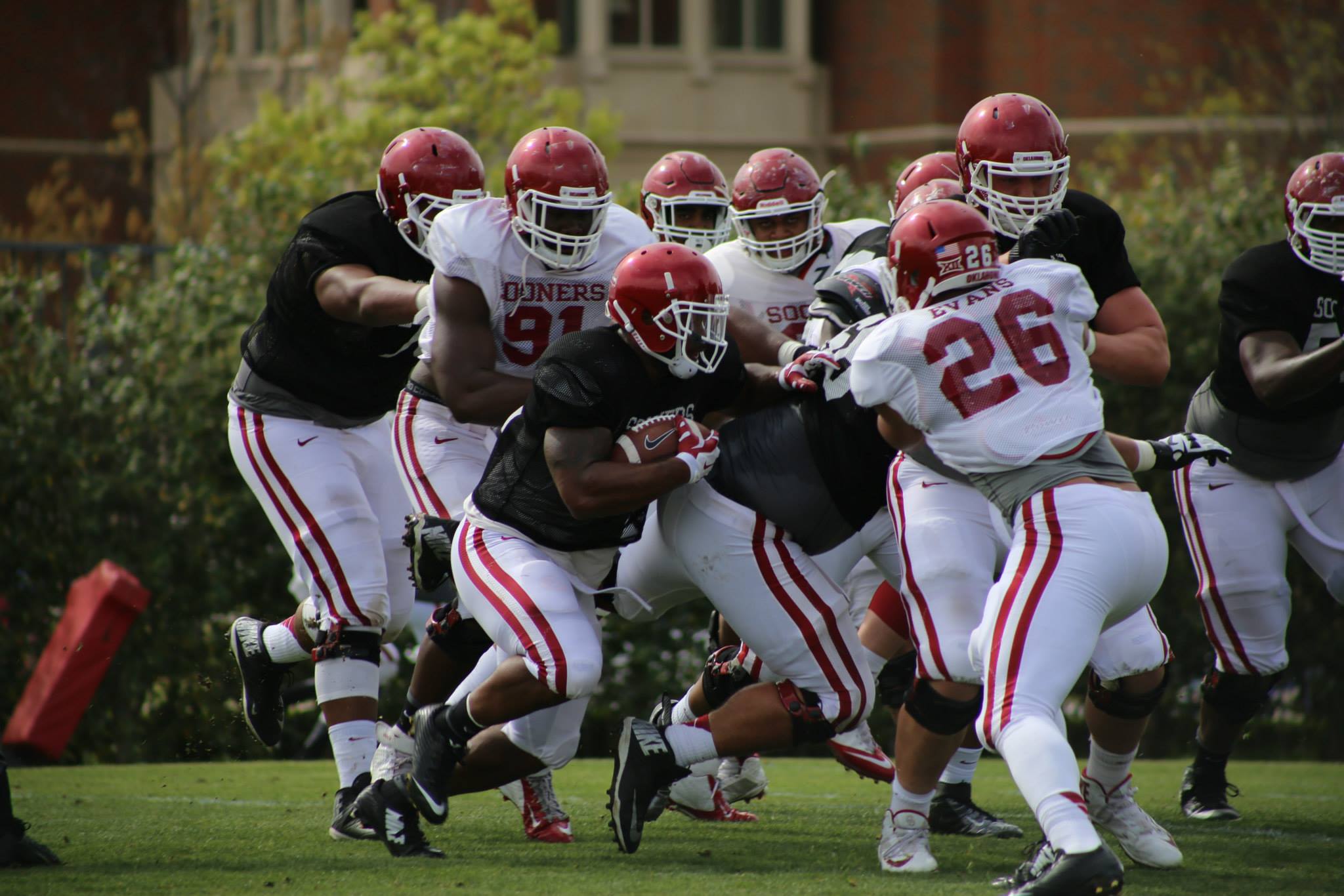 practice - The Football Brainiacs - OU Edition